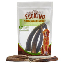 Load image into Gallery viewer, “Tips” Grade A Whole Elk Antler Dog Chews - 4 Pack!