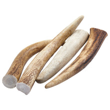 Load image into Gallery viewer, “Tips” Grade A Whole Elk Antler Dog Chews - 4 Pack!