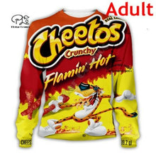 Load image into Gallery viewer, family matching outfits suit Cheetos Snack 3D Hoodie/Sweathsirt/t