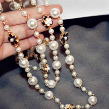Load image into Gallery viewer, famous Camellia Long neckless jewelry flowers