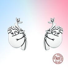Load image into Gallery viewer, fashion Lovely Sloth Animal Small Stud Earrings for Women Hot Sale