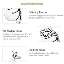 Load image into Gallery viewer, fashion Lovely Sloth Animal Small Stud Earrings for Women Hot Sale
