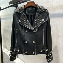 Load image into Gallery viewer, genuine leather suede jacket new brand winter and spring women coat