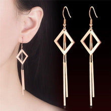 Load image into Gallery viewer, geometric earrings ear hook girls Korean ear jewelry temperament - Sophornlilly