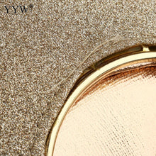 Load image into Gallery viewer, gold Evening Clutch Bags For Women Leather Luxury Purses New