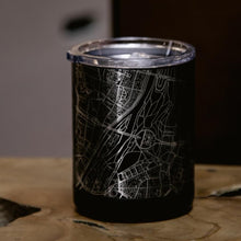 Load image into Gallery viewer, Greensboro - North Carolina Map Insulated Cup in Matte Black