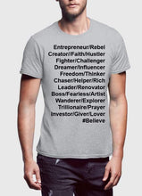 Load image into Gallery viewer, INGREDIENTS OF AN ENTREPRENEUR T-shirt