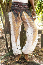 Load image into Gallery viewer, WHITE PEACOCK Women Boho Pants Hippie Pants Yoga