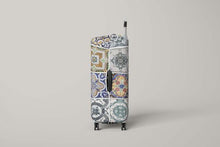 Load image into Gallery viewer, Azulejos Tile Art Portugal Luggage Protector