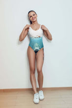 Load image into Gallery viewer, One Piece Swimsuit Women Jaws Movie Print Art