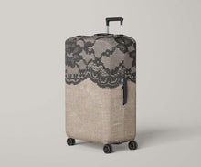 Load image into Gallery viewer, Luggage Protector Lace Print Luggage Suitcase