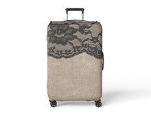 Load image into Gallery viewer, Luggage Protector Lace Print Luggage Suitcase