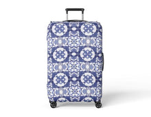 Load image into Gallery viewer, Luggage Protector Azulejo Portuguese Tile Luggage