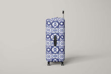 Load image into Gallery viewer, Luggage Protector Azulejo Portuguese Tile Luggage