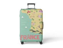 Load image into Gallery viewer, France Map Travel Gifts For Travelers Luggage