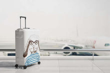 Load image into Gallery viewer, Luggage Suitcase Cover Hare Painting Rabbit Travel