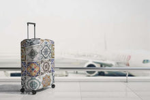 Load image into Gallery viewer, Azulejos Tile Art Portugal Luggage Protector
