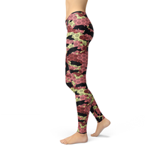 Load image into Gallery viewer, Avery Pink Stone Camo Leggings
