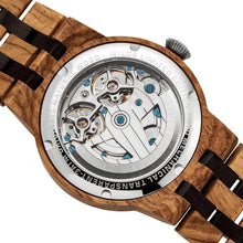 Load image into Gallery viewer, Men's Dual Wheel Automatic Ambila Wood Watch - For High End Watch