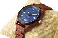 Load image into Gallery viewer, Men&#39;s Handcrafted Engraving Kosso Wood Watch - Best Gift Idea!