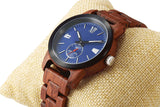 Men's Handcrafted Engraving Kosso Wood Watch - Best Gift Idea!