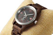 Load image into Gallery viewer, Men&#39;s Handcrafted Engraving Walnut Wood Watch - Best Gift Idea!