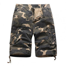 Load image into Gallery viewer, mens shorts summer cotton cargo shorts Men Summer Shorts Camouflage - Sophornlilly