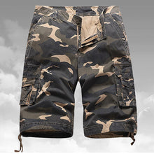 Load image into Gallery viewer, mens shorts summer cotton cargo shorts Men Summer Shorts Camouflage - Sophornlilly