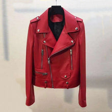 Load image into Gallery viewer, new brand real sheepskin coat with rivet genuine