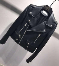 Load image into Gallery viewer, new brand real sheepskin coat with rivet genuine