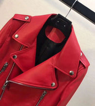 Load image into Gallery viewer, new brand real sheepskin coat with rivet genuine