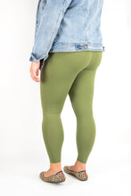 Load image into Gallery viewer, Comfort Legging in Olive Green
