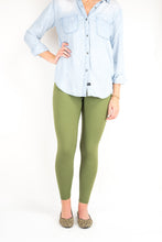 Load image into Gallery viewer, Comfort Legging in Olive Green
