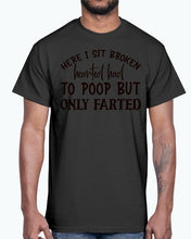 Load image into Gallery viewer, here i sit broken hearted had to poop but only farted- Bathroom -