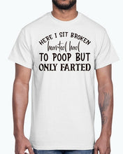 Load image into Gallery viewer, here i sit broken hearted had to poop but only farted- Bathroom -