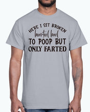 Load image into Gallery viewer, here i sit broken hearted had to poop but only farted- Bathroom -