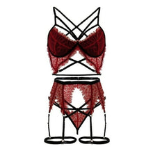 Load image into Gallery viewer, sexy lingerie for plus size women Plus Size Wireless Bra Underwear