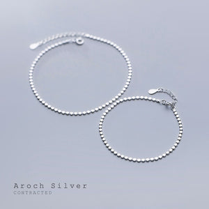 simple 2mm Authentic Sterling Silver Jewelry Round Coin