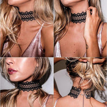 Load image into Gallery viewer, summer Newest  fashion jewelry accessories Sexy hollow out lace black - Sophornlilly