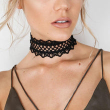 Load image into Gallery viewer, summer Newest  fashion jewelry accessories Sexy hollow out lace black - Sophornlilly