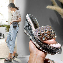 Load image into Gallery viewer, summer new high heeled fashion platform women sandals sexy women - Sophornlilly