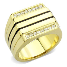 Load image into Gallery viewer, TK3618 IP Gold(Ion Plating) Stainless Steel Ring