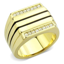 Load image into Gallery viewer, TK3618 IP Gold(Ion Plating) Stainless Steel Ring