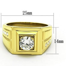 Load image into Gallery viewer, TK791 IP Gold(Ion Plating) Stainless Steel Ring