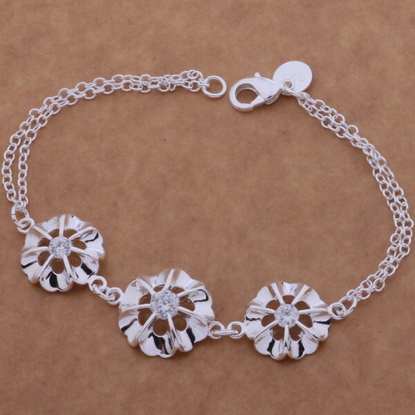 silver plated Fashion jewelry Bangles  bracelet